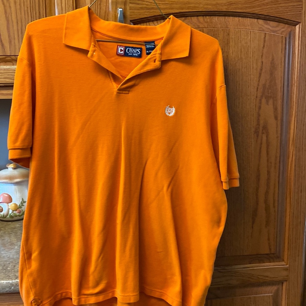 Chaps Orange Polo